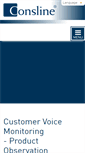 Mobile Screenshot of consline.com